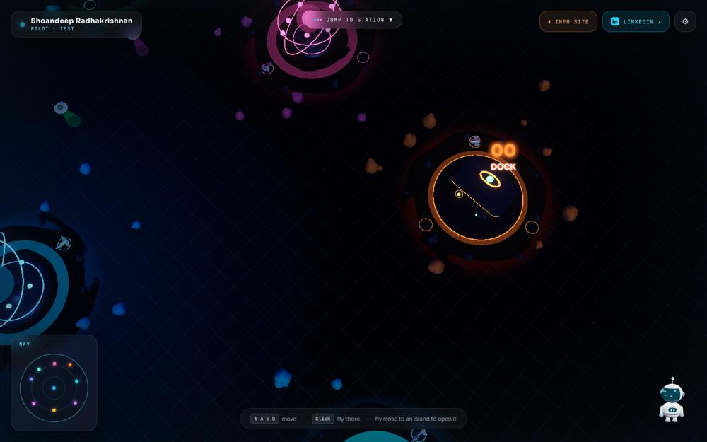 The 3D world today: soft islands, ships and the HUD
